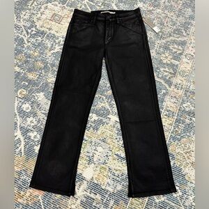 Hudson Jeans Women's Straight Leg Black Denim